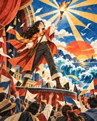Illustration for The Spotlight Wave-Maker