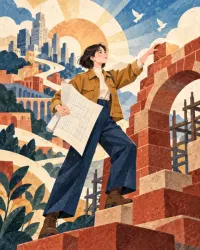 Illustration for The Dream Builder
