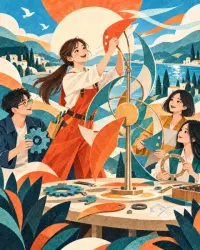 Illustration for The Spirited Collaborator