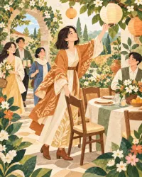 Illustration for The Welcome Maker