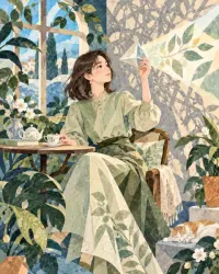 Illustration for The Gentle Observer