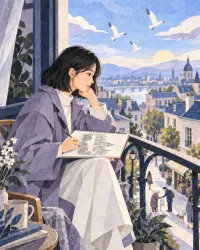 Illustration for The Gentle Witness